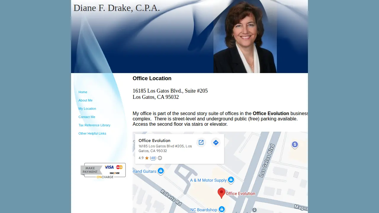 Diane F. Drake C.P.A page