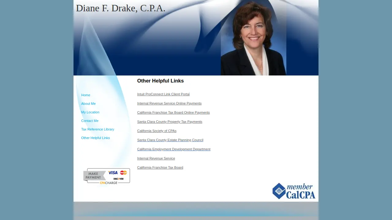 Diane F. Drake C.P.A page