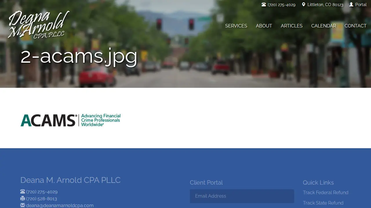 Deana M. Arnold CPA, PLLC page
