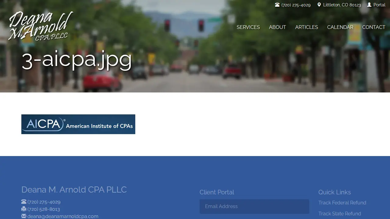 Deana M. Arnold CPA, PLLC page