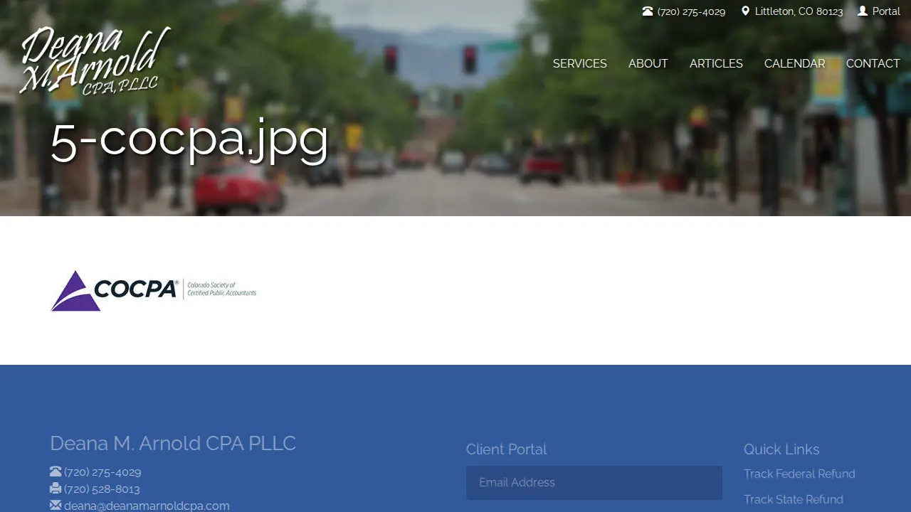 Deana M. Arnold CPA, PLLC page