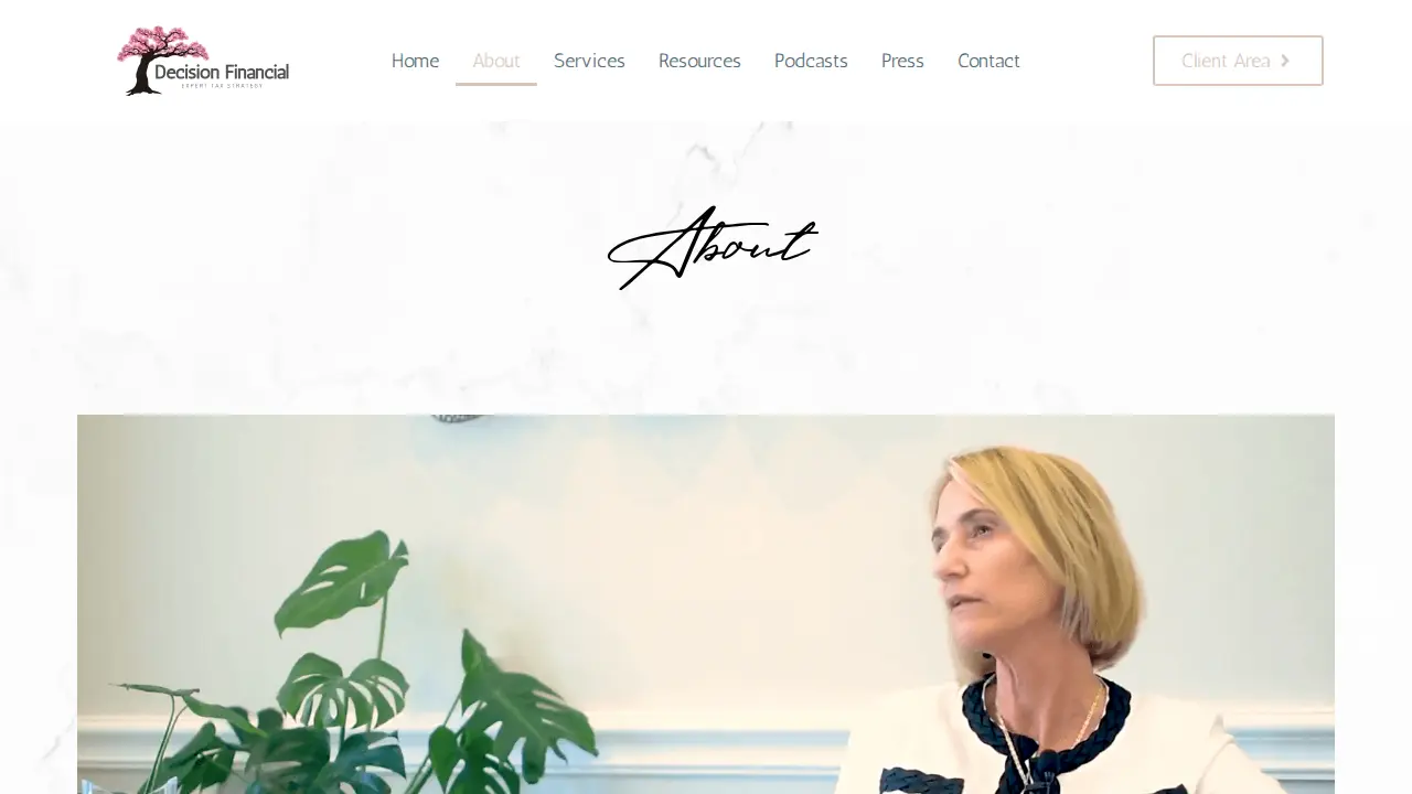 Decision Financial Services, Inc. page
