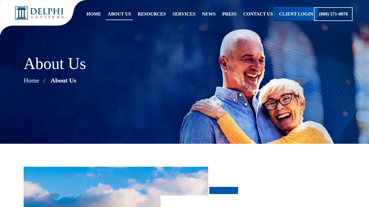 Delphi Advisers, LLC. page