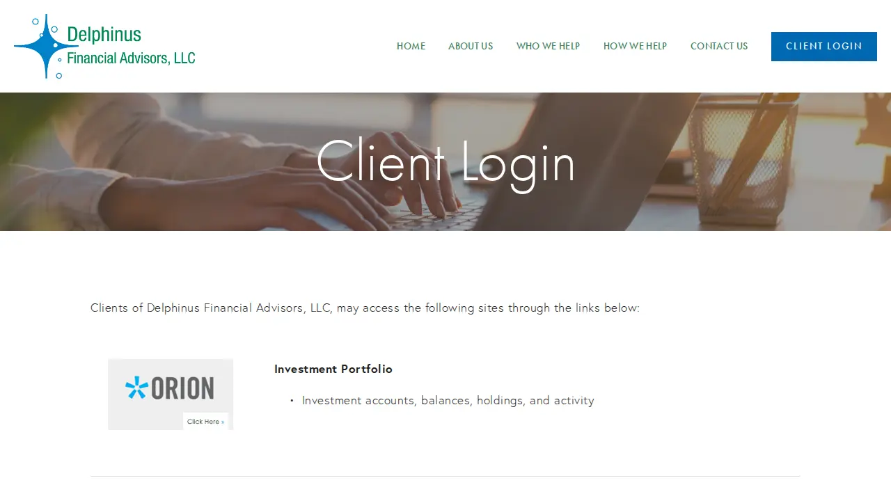 Delphinus Financial Advisors, LLC page