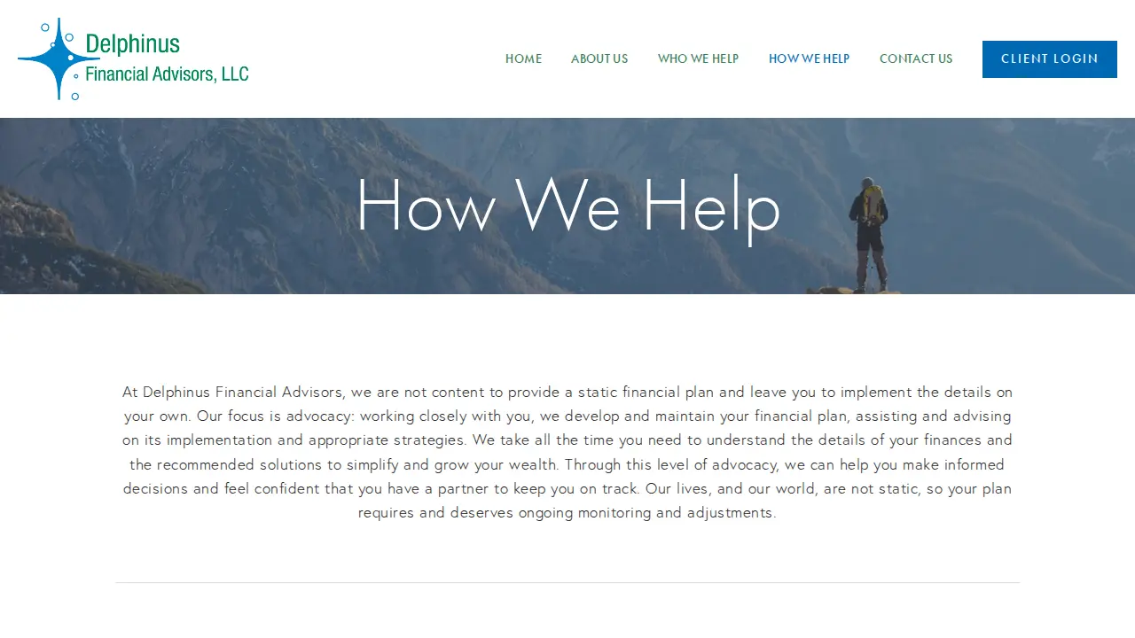 Delphinus Financial Advisors, LLC page