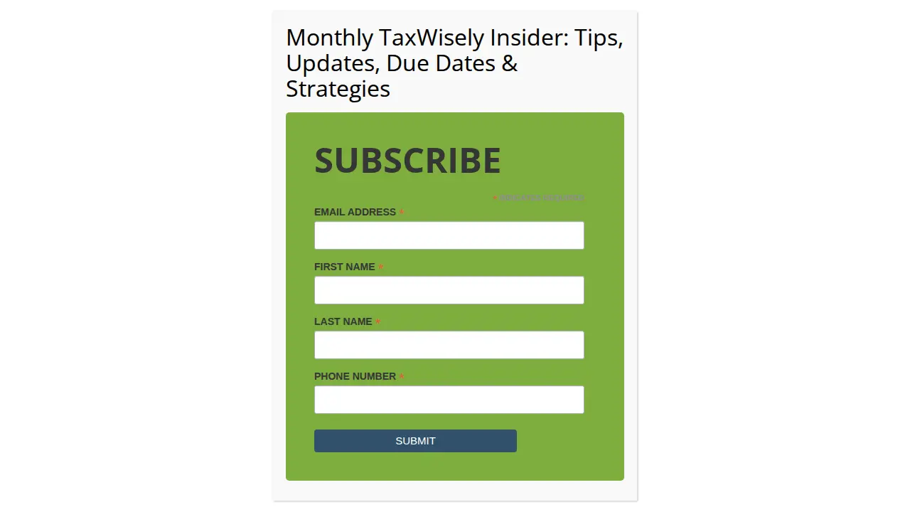 De’More Tax Service
