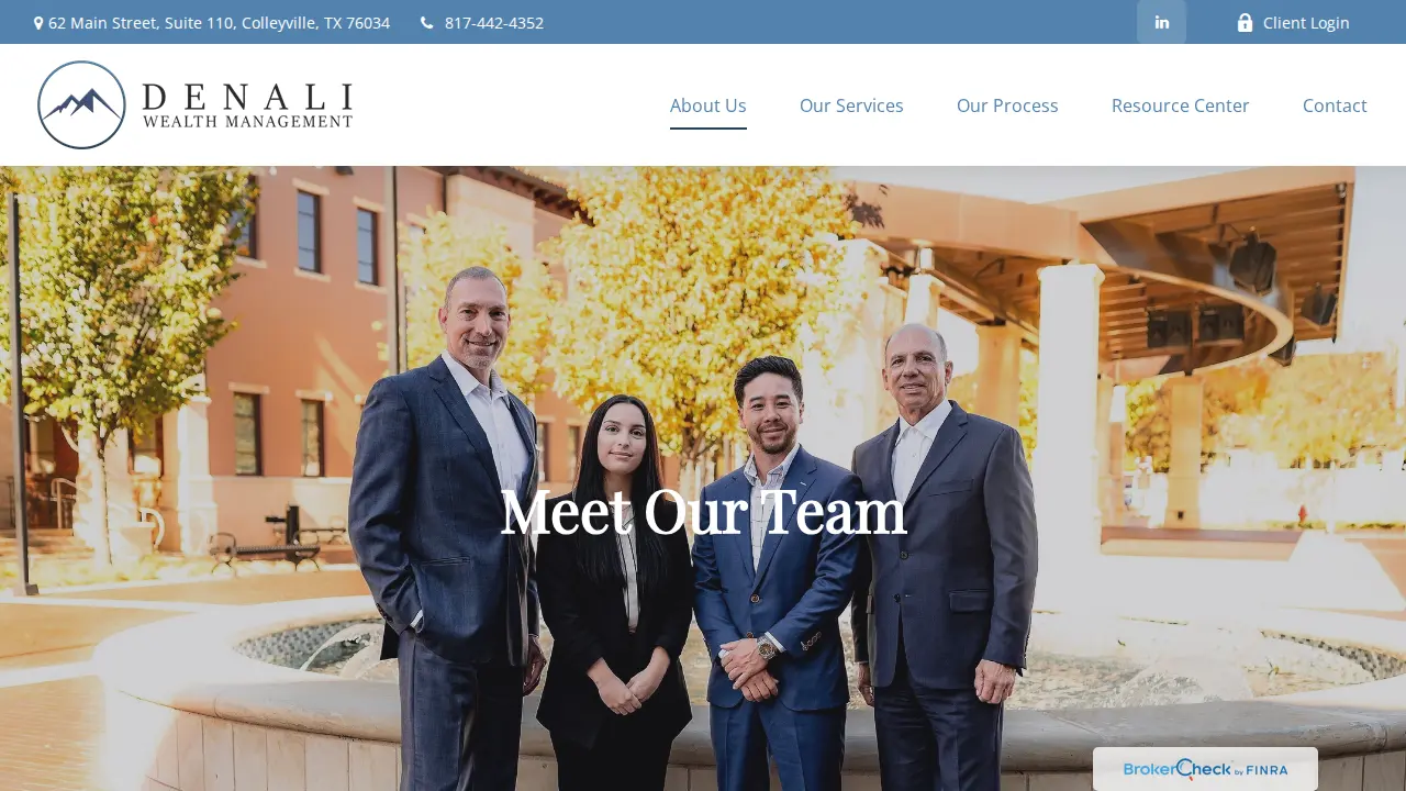 Denali Wealth Management page