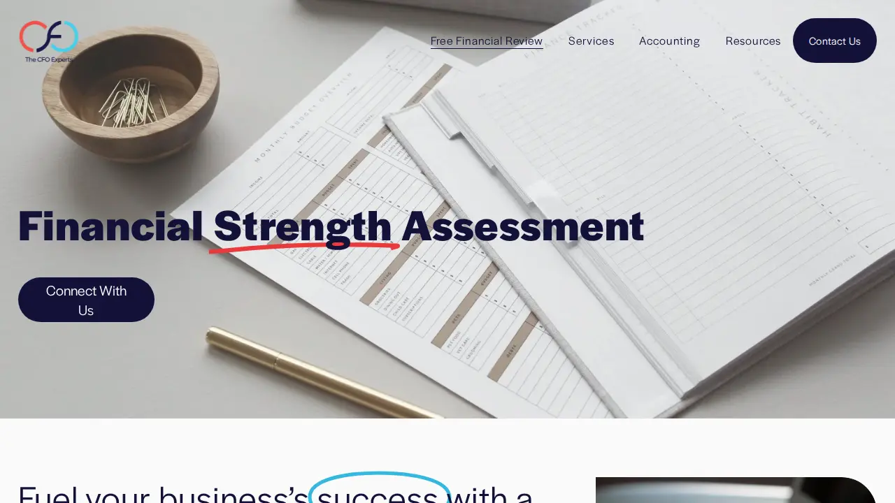 The Denver CFO Experts page