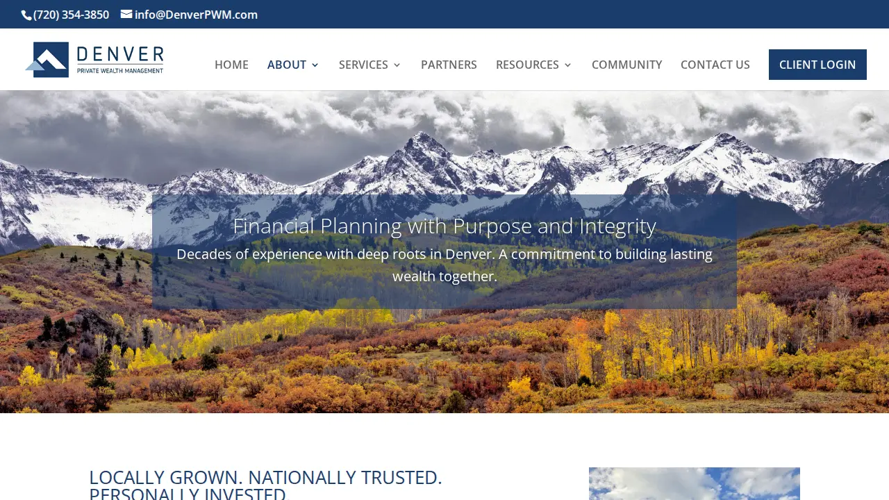 Denver Private Wealth Management page