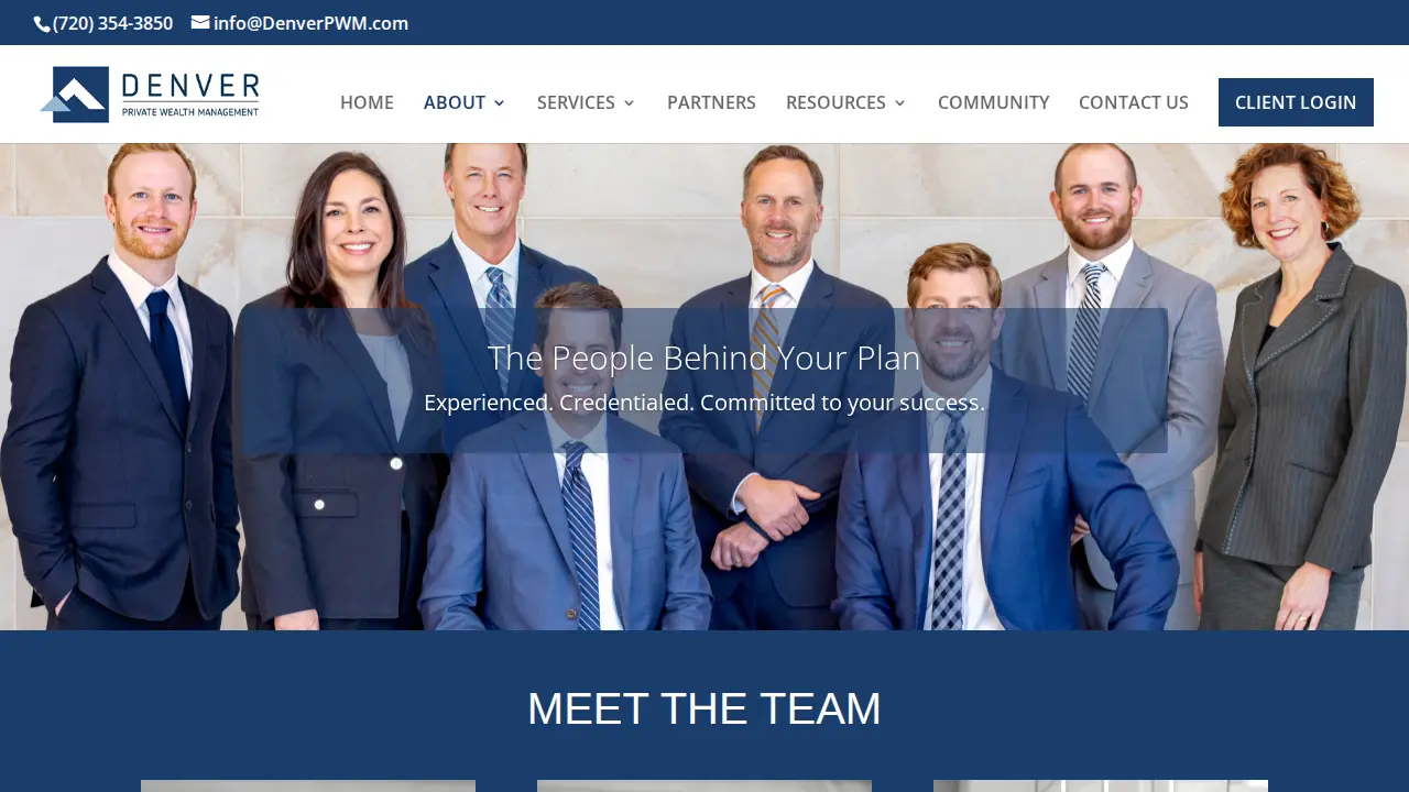 Denver Private Wealth Management page