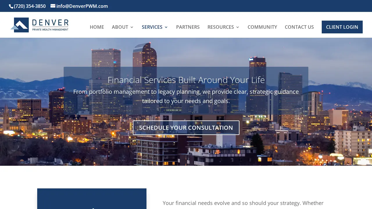 Denver Private Wealth Management page