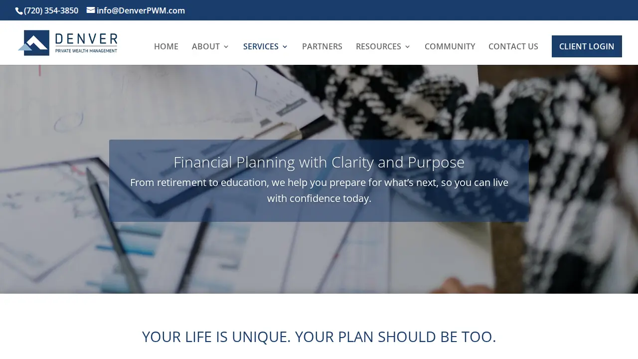 Denver Private Wealth Management page