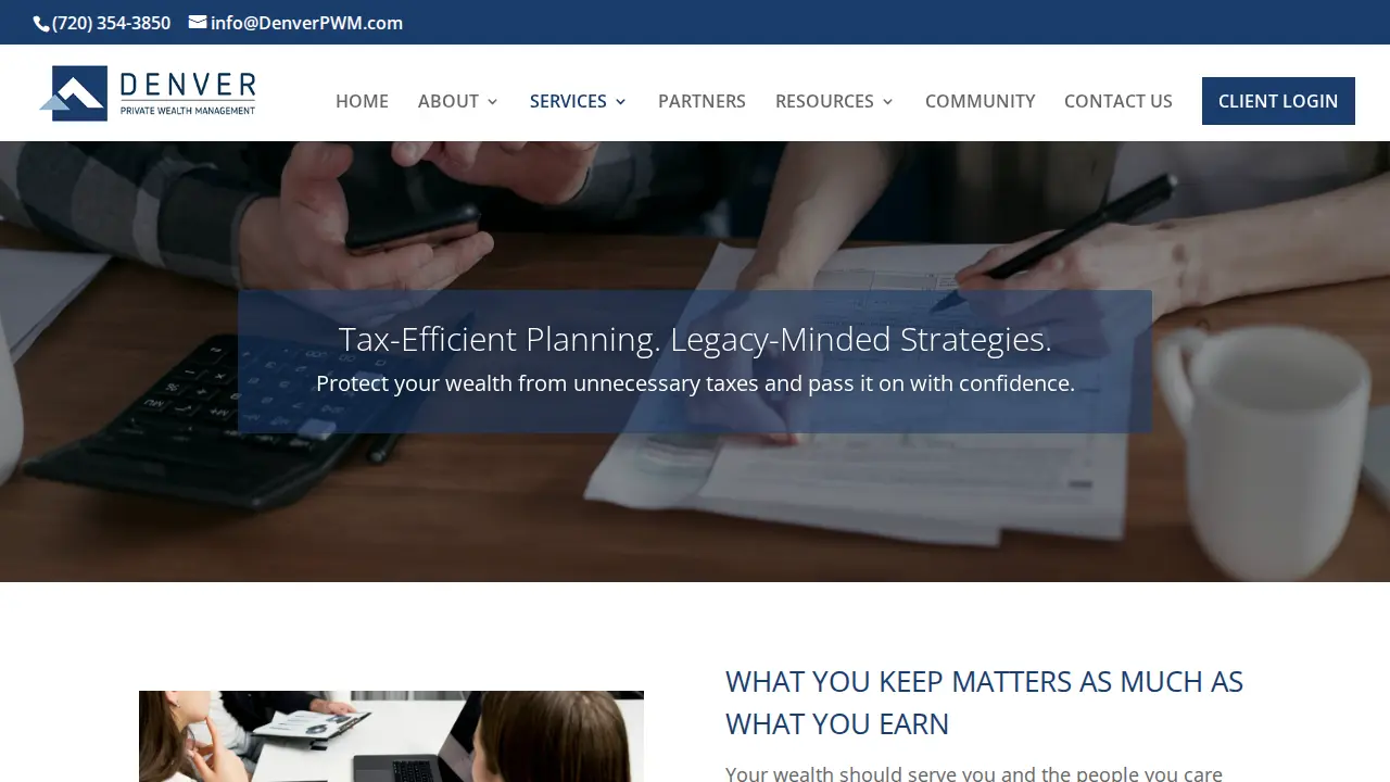 Denver Private Wealth Management page