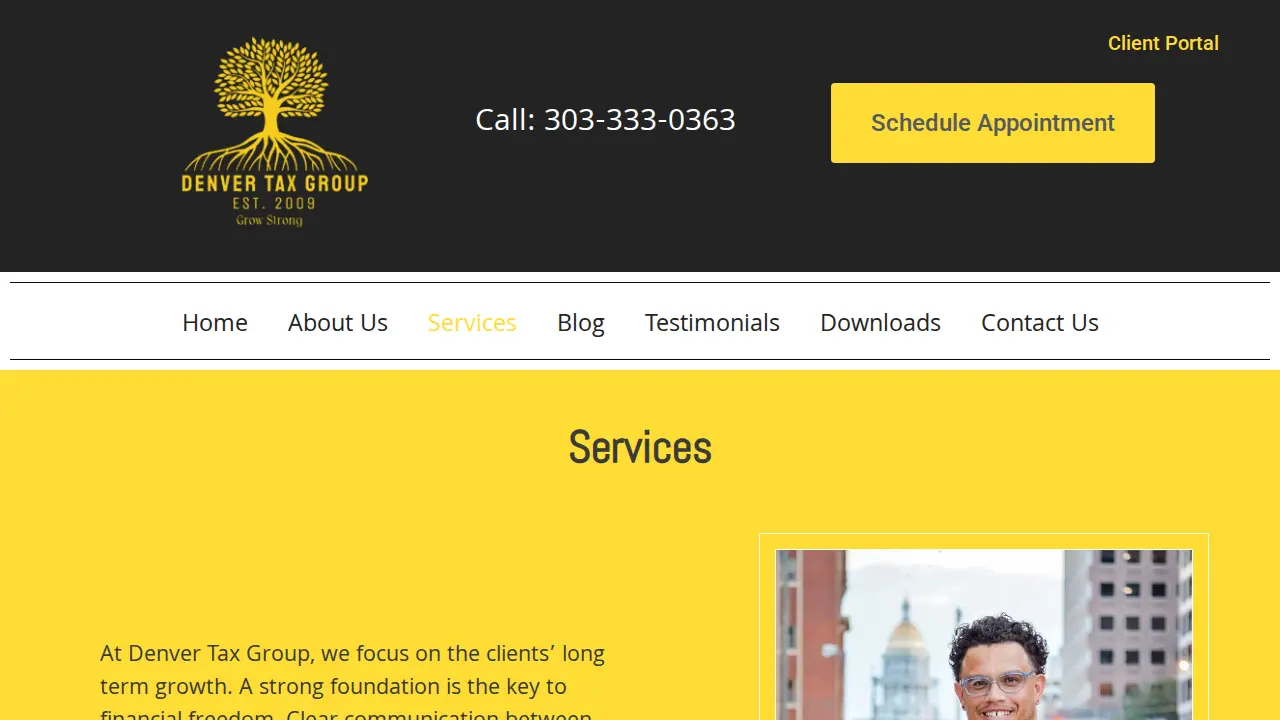 Denver Tax Group, LLC page