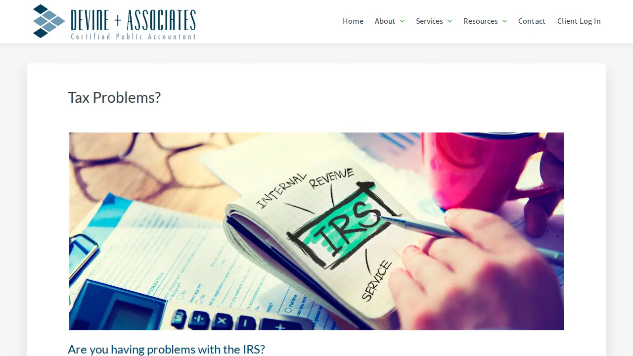 DeVine & Associates, LLC page