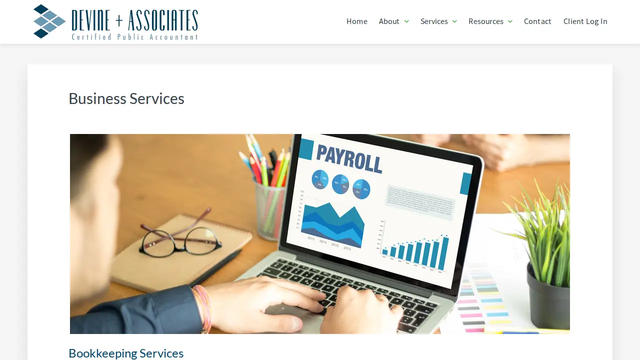 DeVine & Associates, LLC page