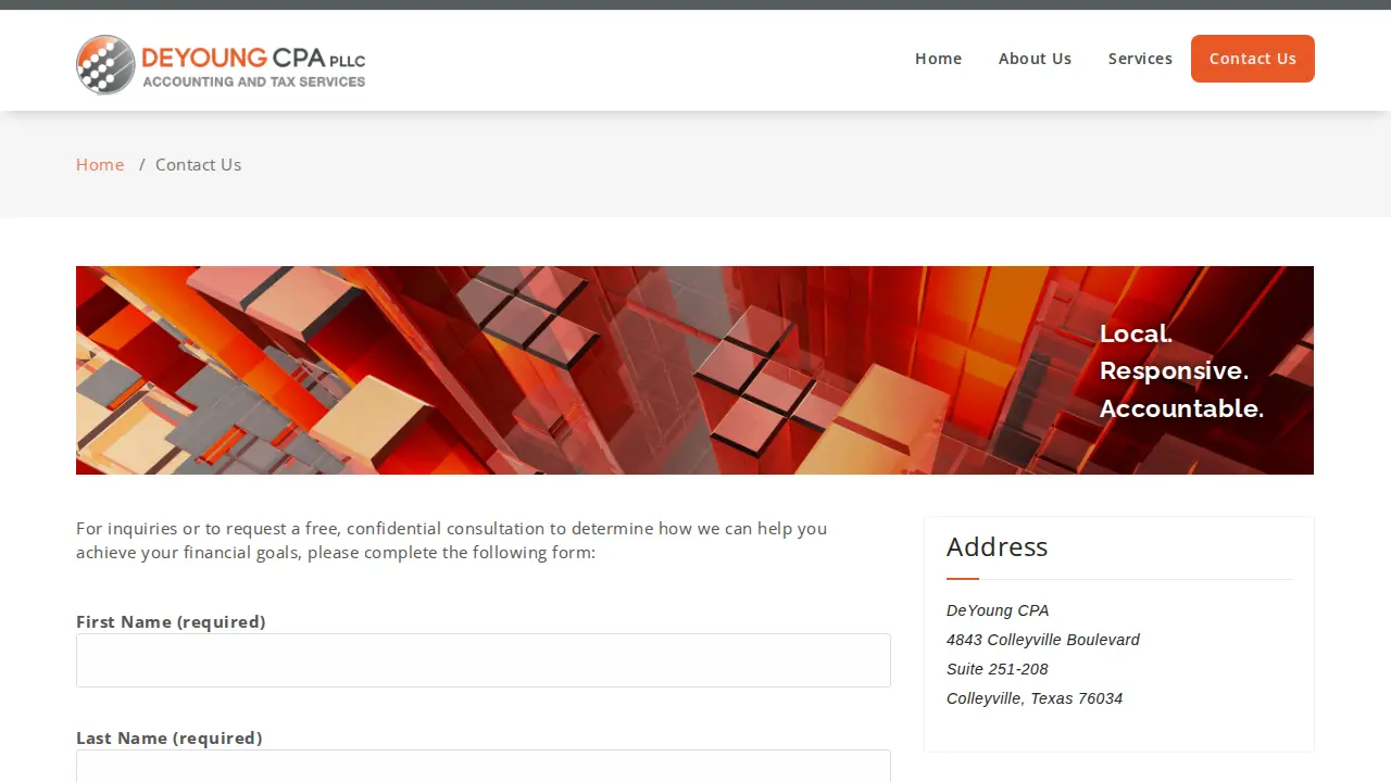 DeYoung CPA, PLLC page