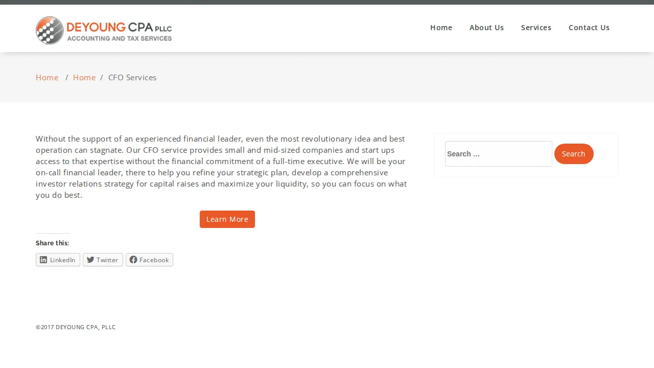 DeYoung CPA, PLLC page