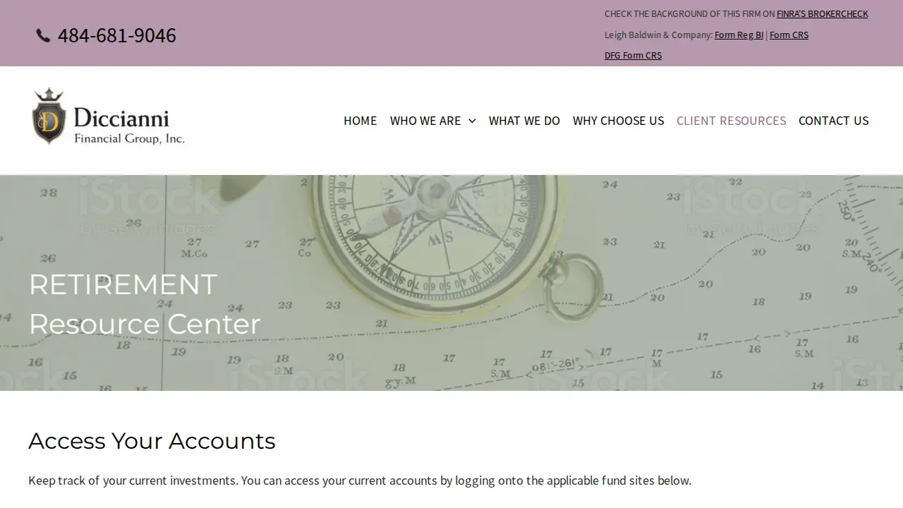 Diccianni Financial Group page