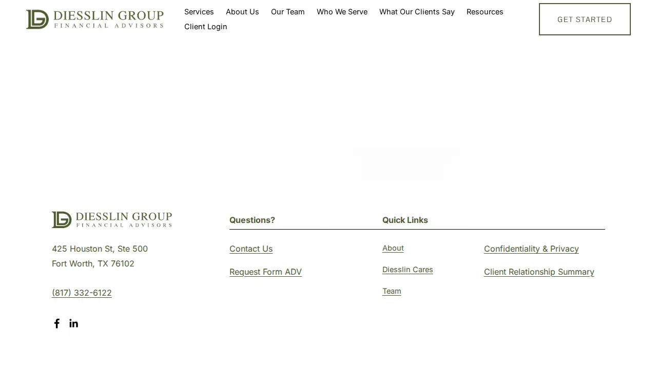 Diesslin Group page