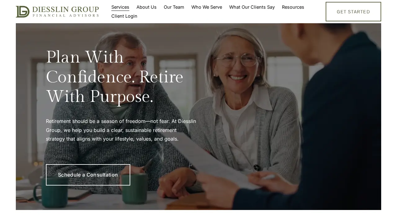 Diesslin Group page