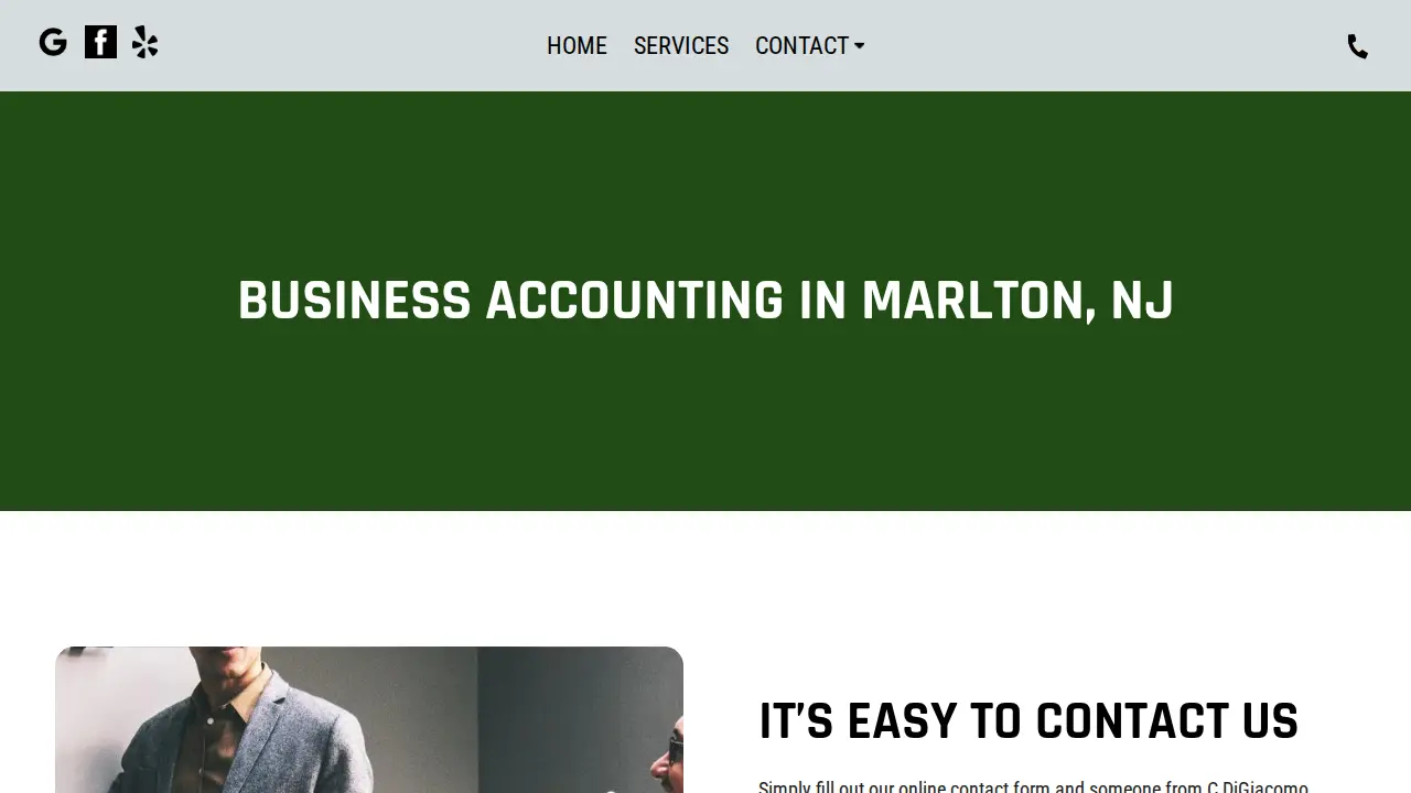 C DiGiacomo CPA & Associates LLC page