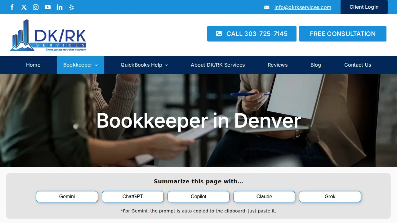 DK/RK Services, LLC page