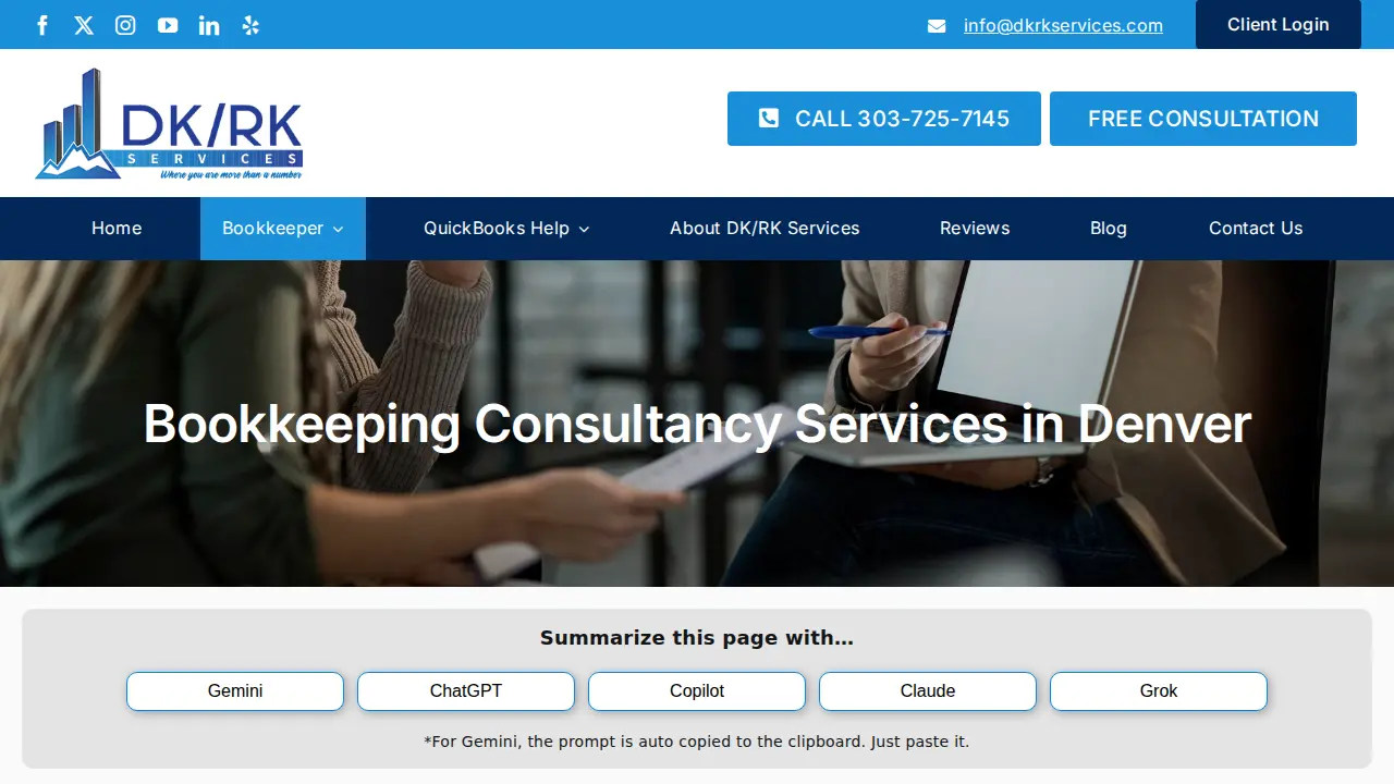 DK/RK Services, LLC page