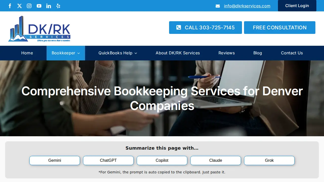 DK/RK Services, LLC page