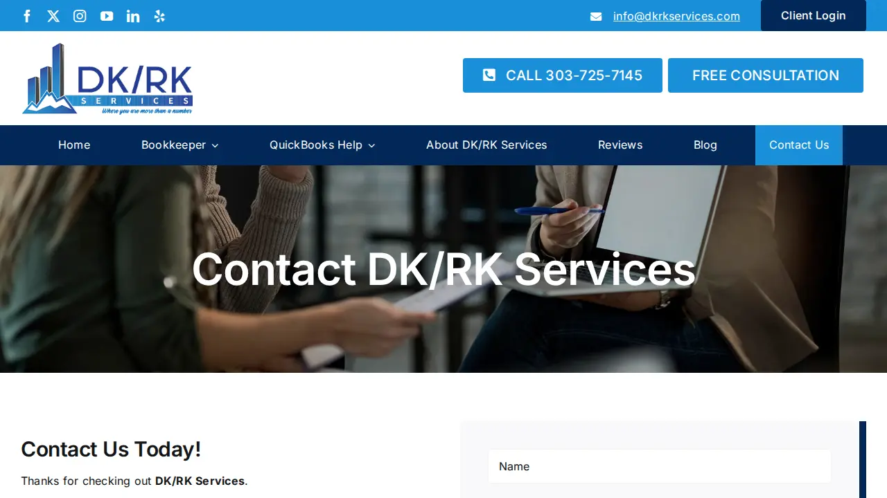 DK/RK Services, LLC page