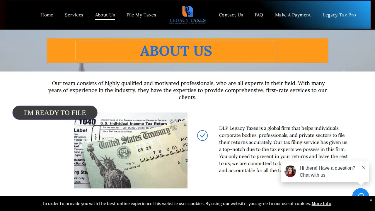 DLP Legacy Taxes LLC page