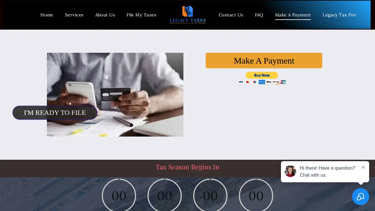 DLP Legacy Taxes LLC page