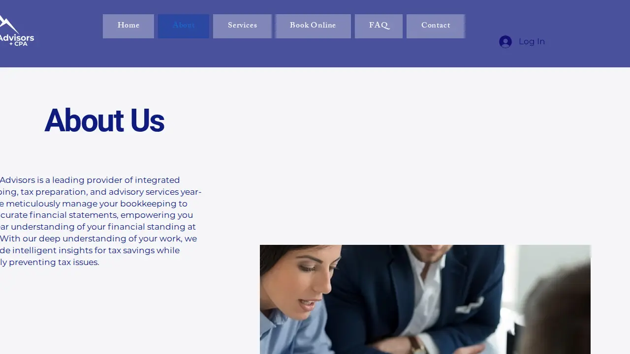 DMG Tax Advisors page