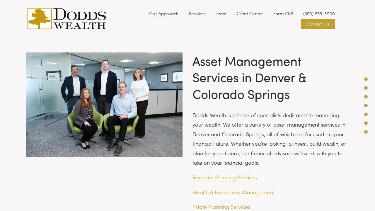 Dodds Wealth page