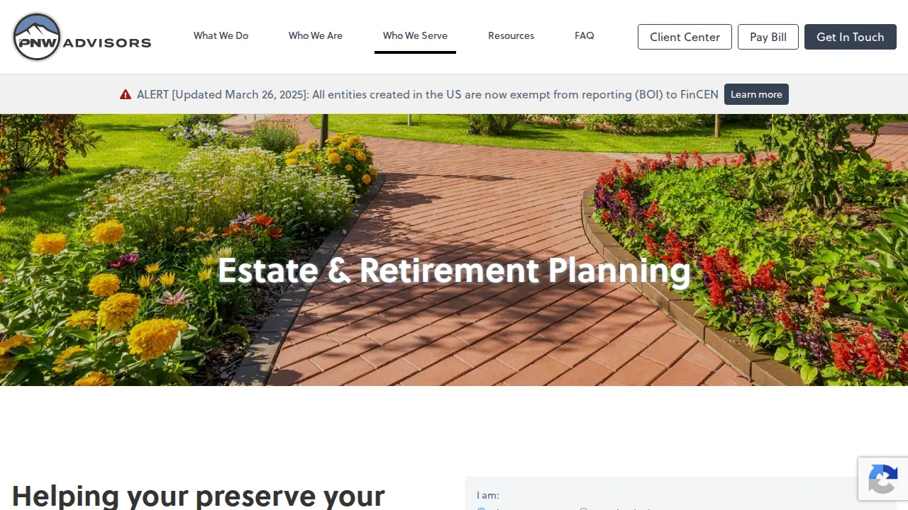 Trent Doman, CPA, P.C. page