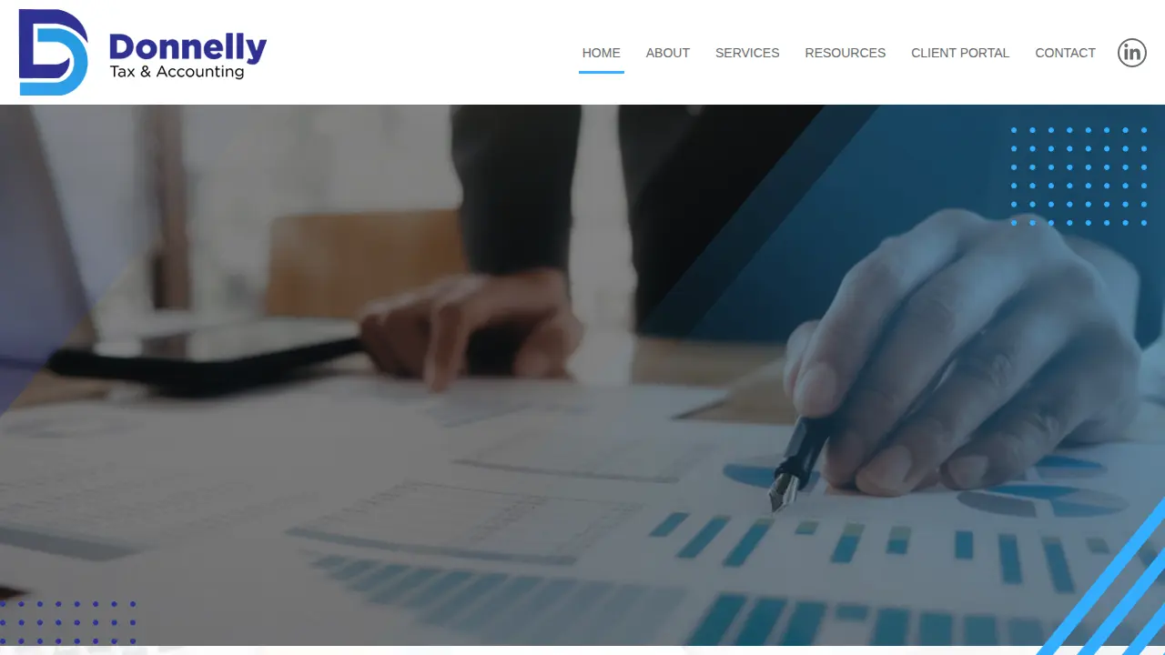 Donnelly Tax & Accounting page