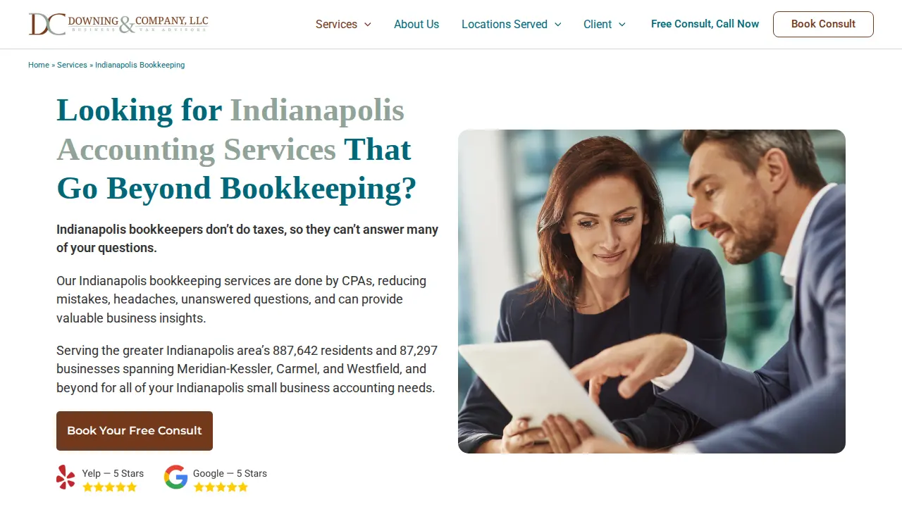 Downing & Company, LLC page