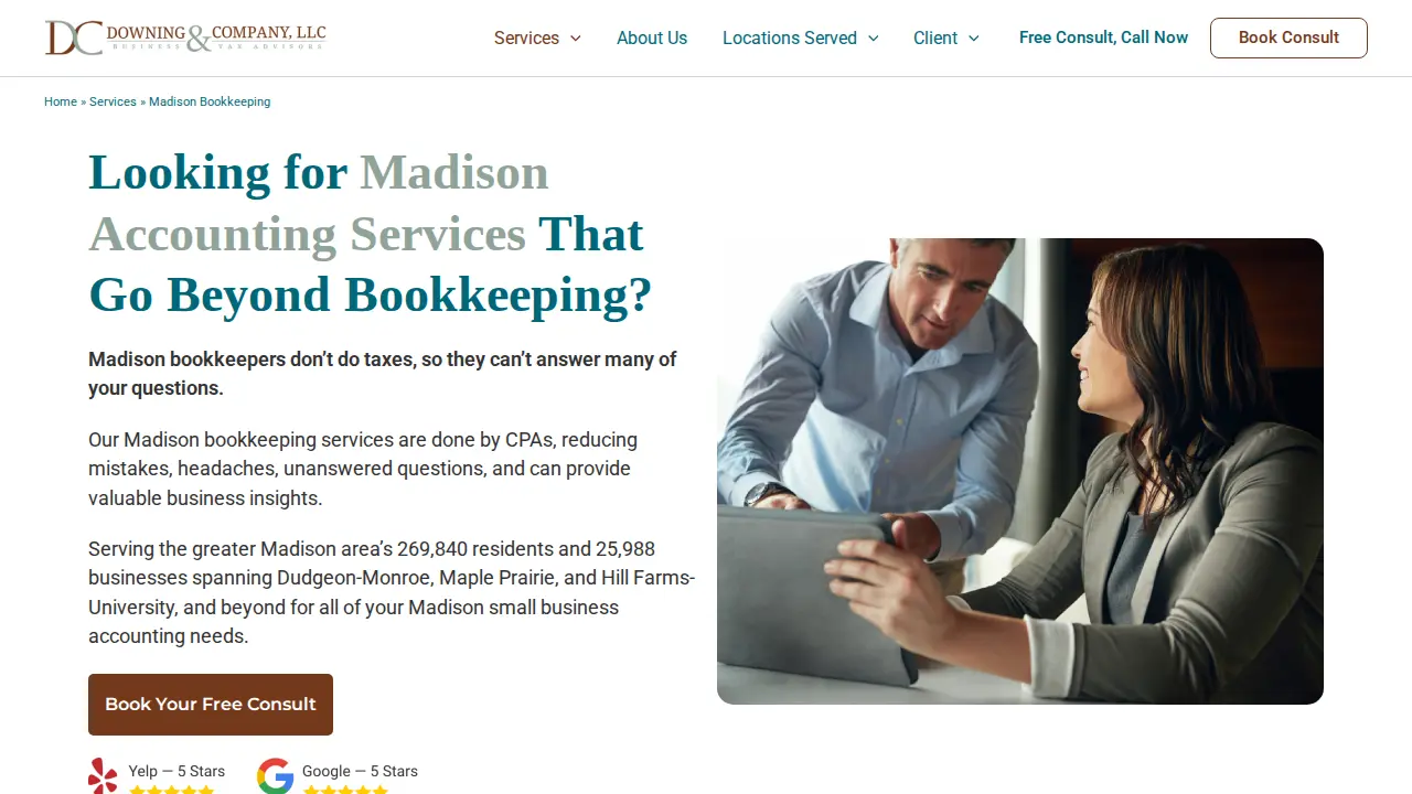 Downing & Company, LLC page