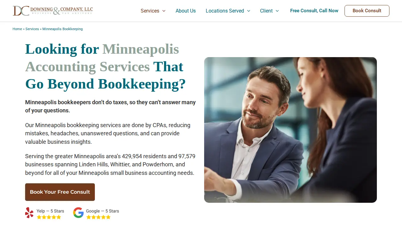 Downing & Company, LLC page