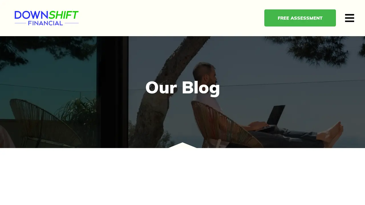 Downshift Financial page