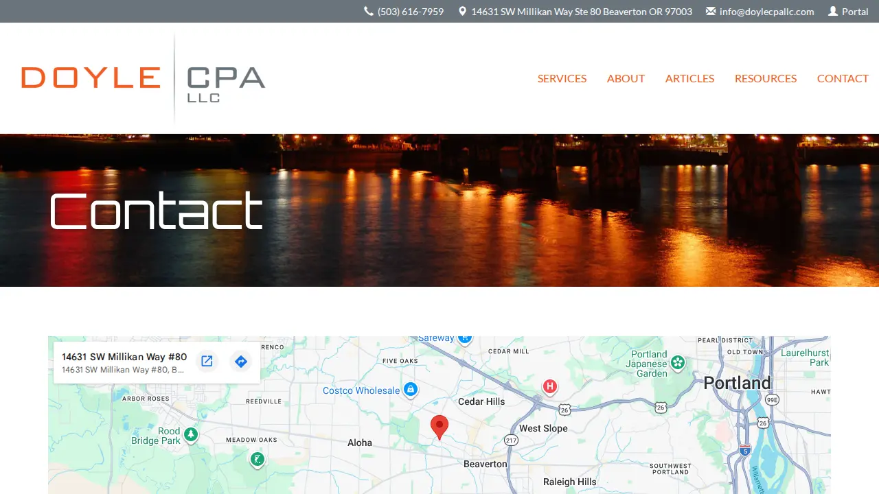 DOYLE CPA LLC page
