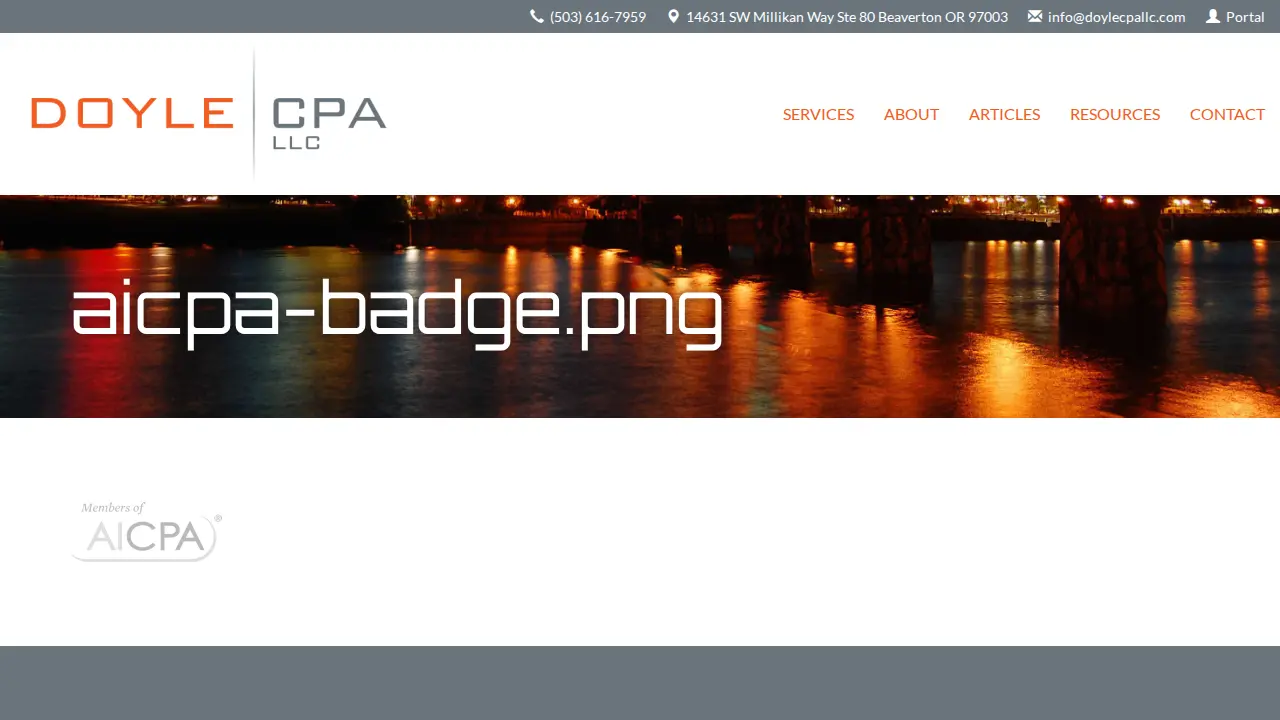 DOYLE CPA LLC page