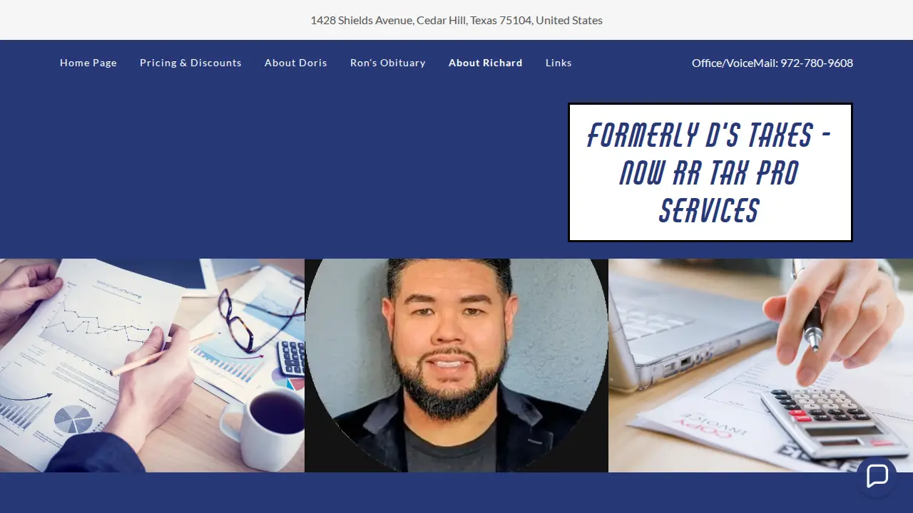D'S TAXES & BOOKKEEPING page