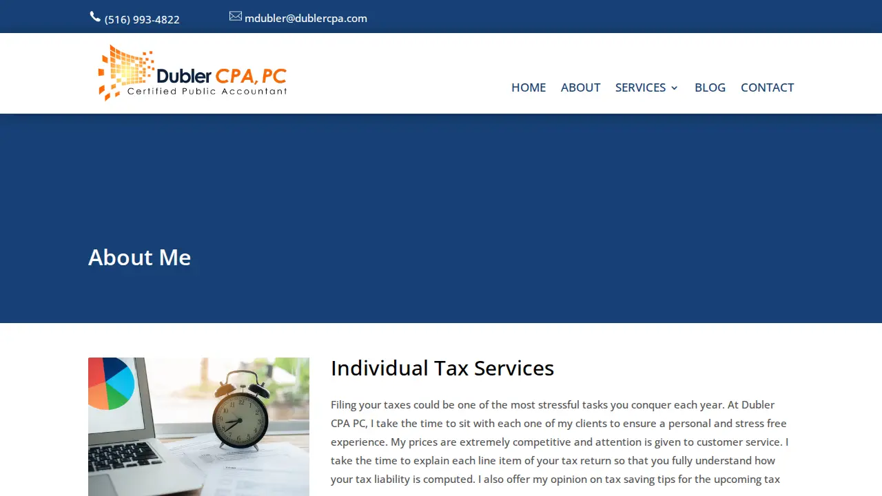 Dubler CPA PC page