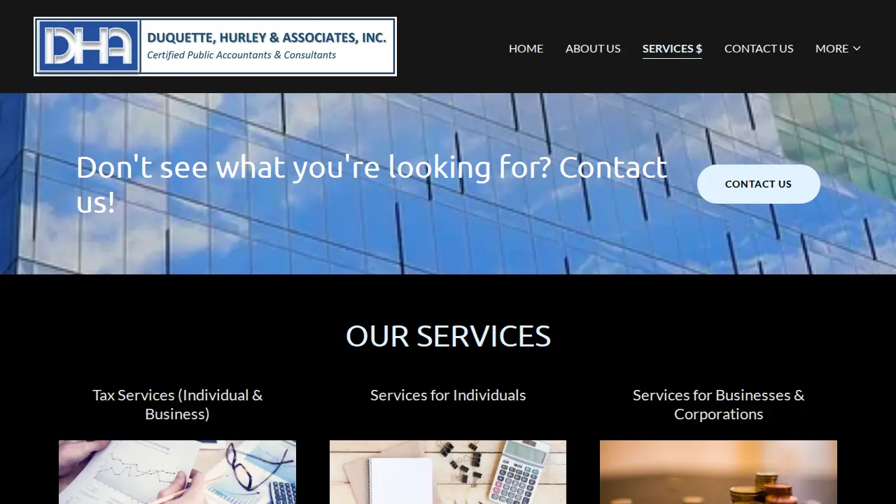 Duquette, Hurley & Associates, Inc. page