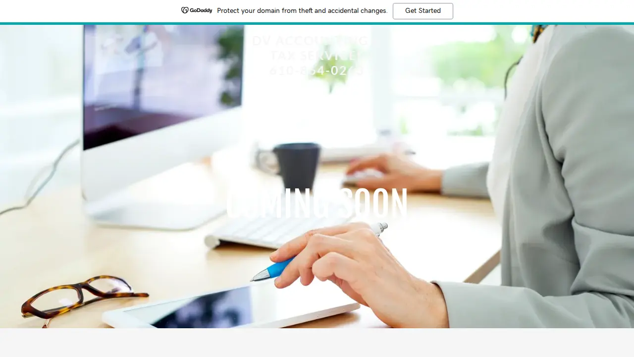 DV Accounting & Tax Services website