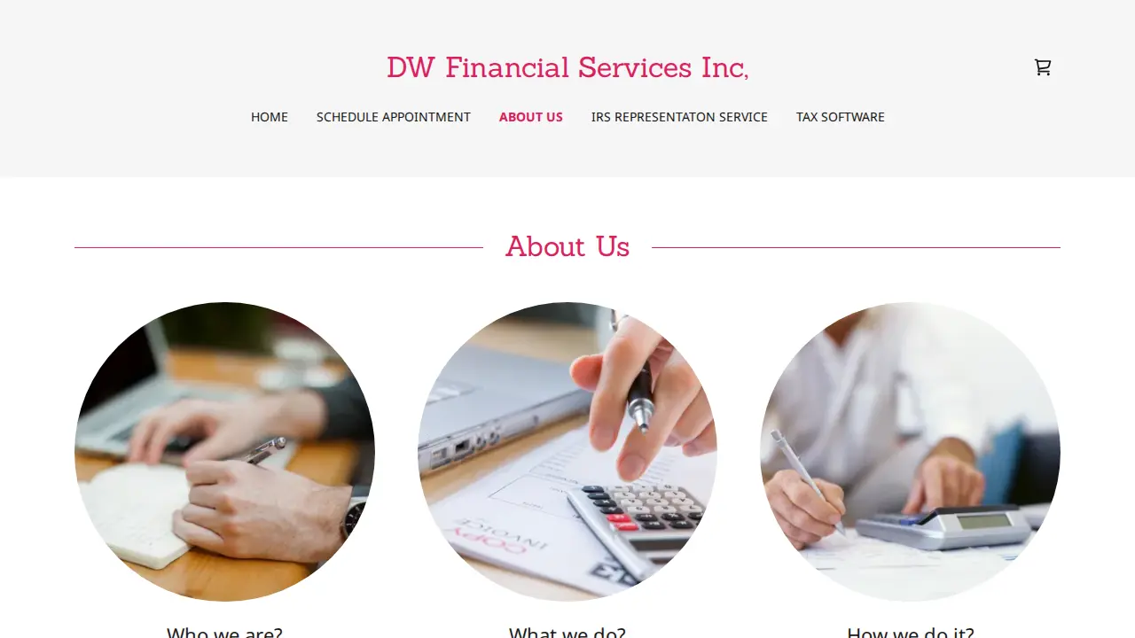 DW Financial Services, Inc page
