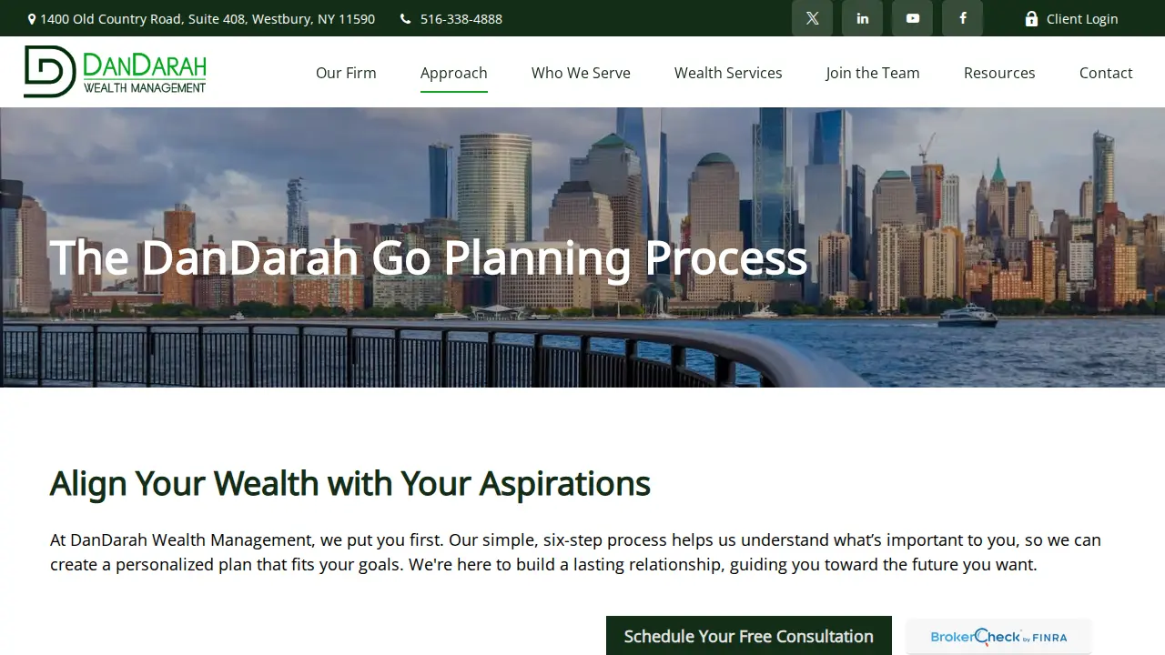 Domenick D'Andrea, AIF , CRC , CPFA | DanDarah Wealth Management page