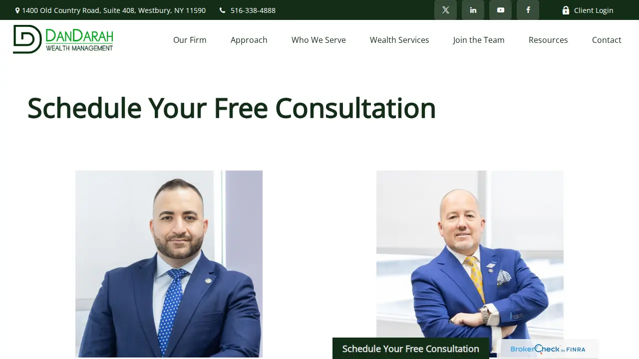 Domenick D'Andrea, AIF , CRC , CPFA | DanDarah Wealth Management page