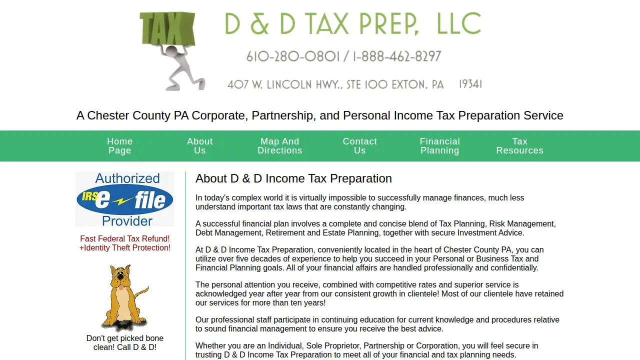 DC/ D and D Tax Prep